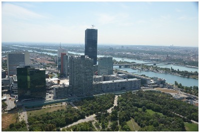 Blick vom Donauturm
