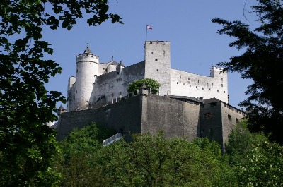 Die Burg in Salzburg