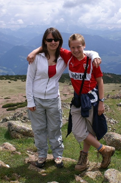 Carolin & Julian auf dem Ritten