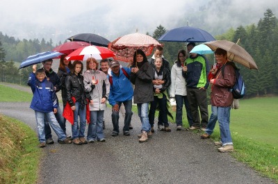 Gruppenbild, zweite Wanderung