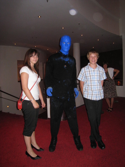 Blue Man Group mit Kids