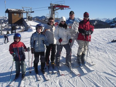 Die Skifahrer