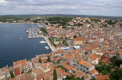 Rovinj von oben