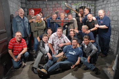 Gruppenbild im Dungeon